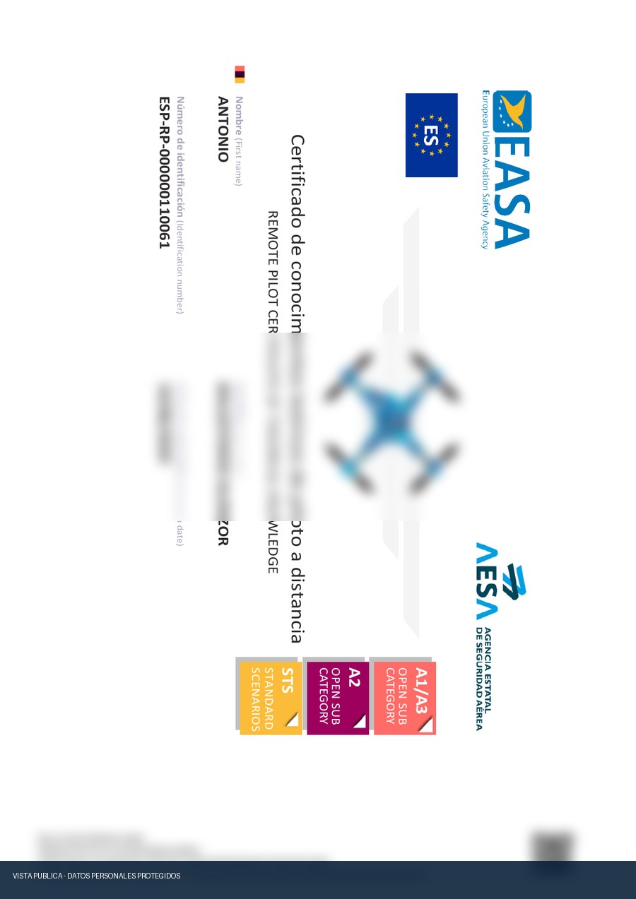 Certificado A1/A3, A2 y STS